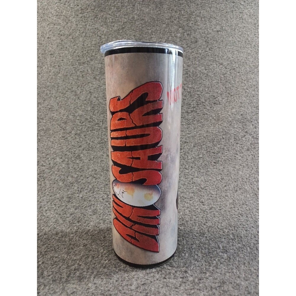 Dinosaurs TV Show Not The Mama 20oz Stainless Steel Skinny Tumbler with Lid - Picture 5 of 8